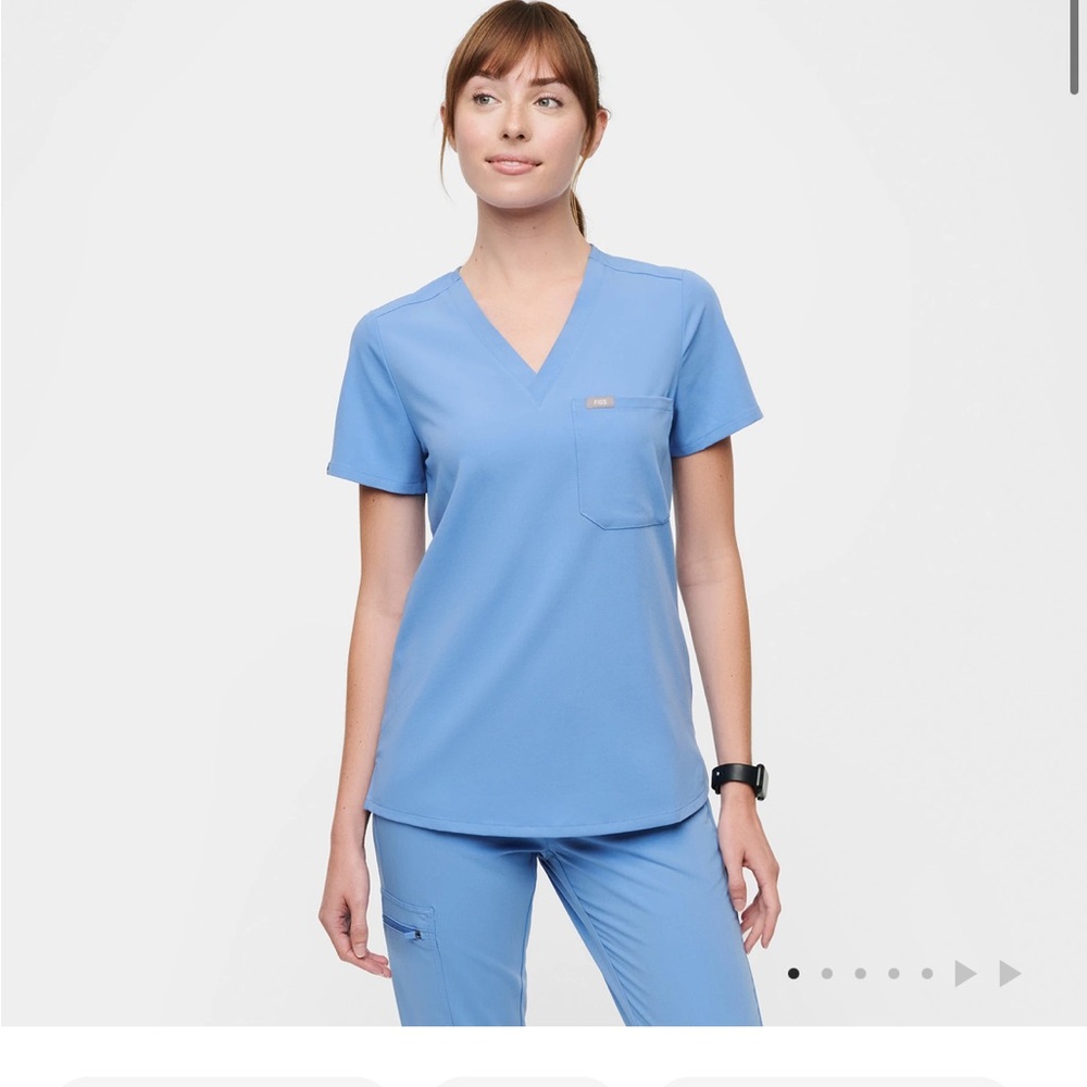 Figs Ceil Blue Top and Pants BRAND NEW TAGS ON